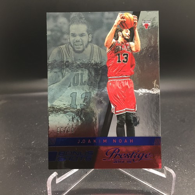 #ad #ad Joakim Noah 2014 15 Panini Prestige Bonus Shots Blue 112 # 99 Chicago Bulls $3.99