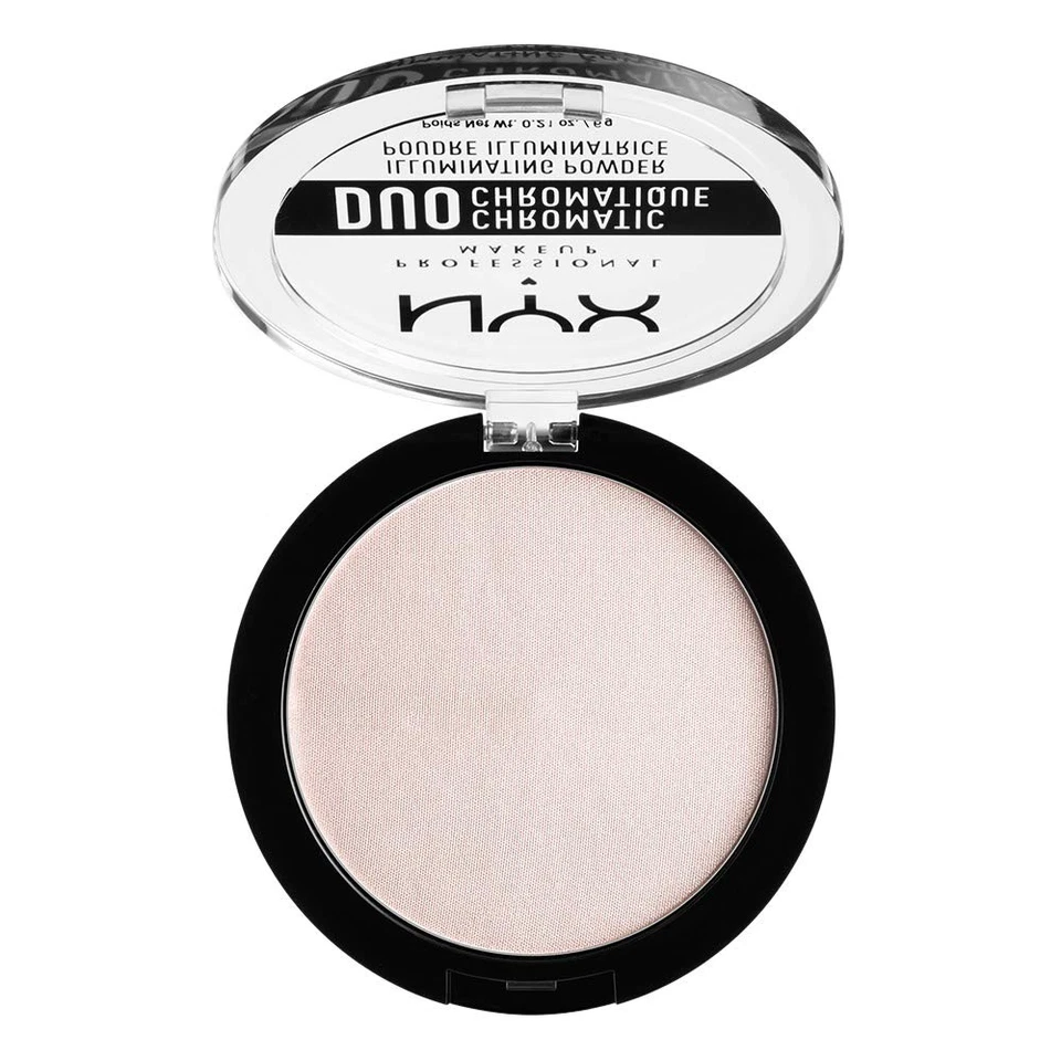 NYX Duo Chromatic Illuminating Powder - Snow Rose - Image 2 of 4