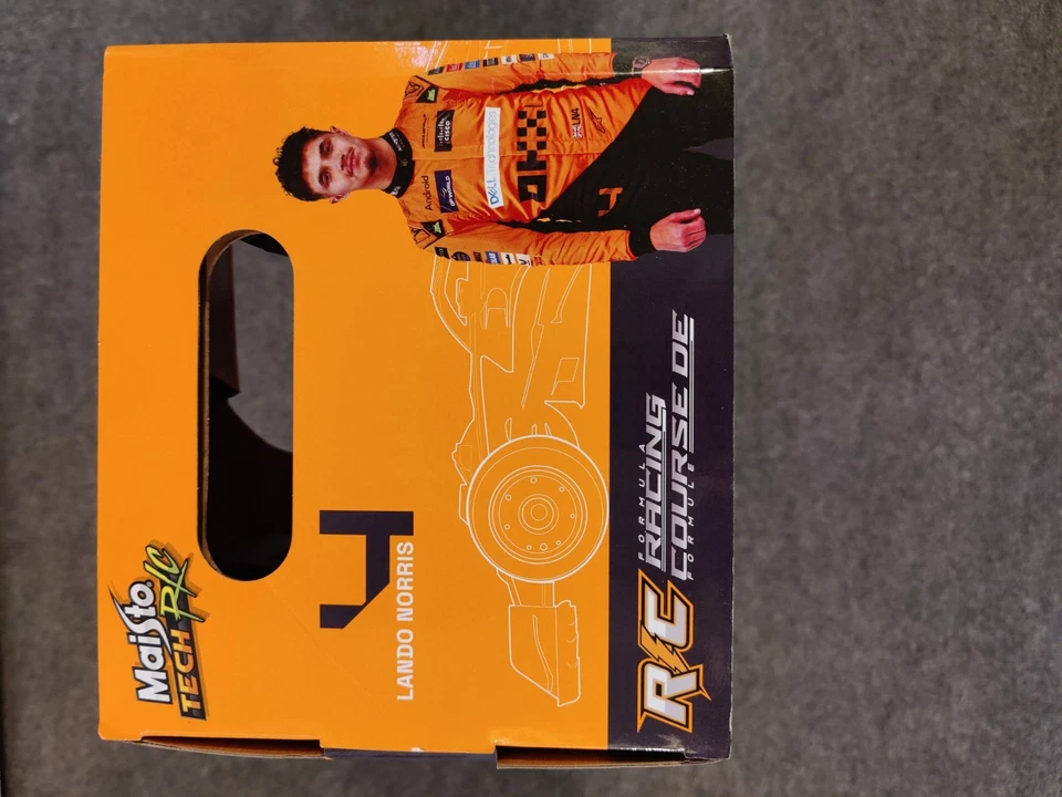 Brand New Sealed Maisto 1:10 Scale McLaren #4 Lando Norris RC Car - In Box - Image 2 of 3