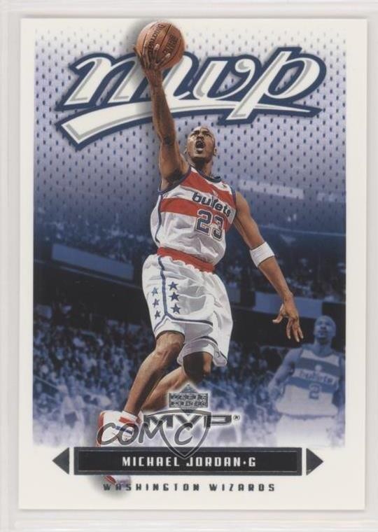 2003-04 Upper Deck MVP Michael Jordan #190 HOF 03rx