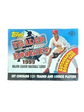 1999 TOPPS factory sealed TRADED & ROOKIES SET w/ ONE AUTOGRAPH