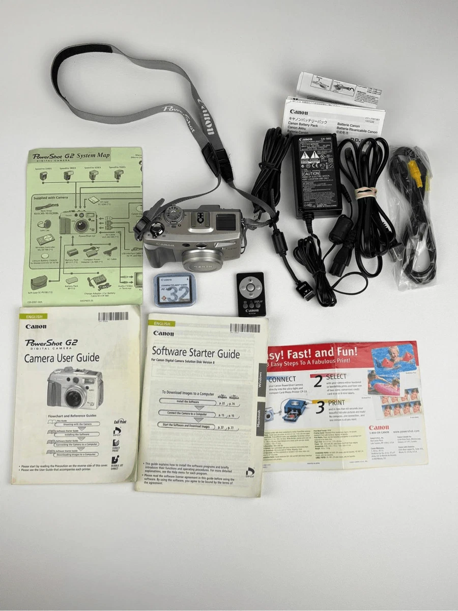 Canon PowerShot G2 Digital Cameras for Sale - Shop New & Used