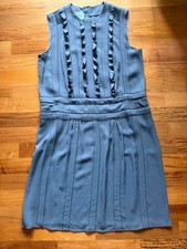 PRADA Women Dress US L Blue Pre-Owned