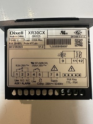 Dixell XR30CX-5N1C1 Digital Thermostat Controller