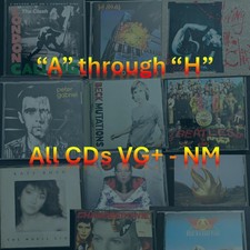 A Thru H Build Your Own Lot NM CDs New Wave G...