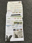 Job Lot of 48 Channel Islands Jersey First Day Covers FDC's 1993 - 2013 Lot #P39