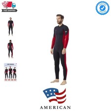 Men Wetsuits 3/2mm Neoprene Wet Suit Back Front Zip in Cold Water for Surfing...