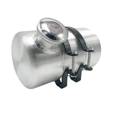 JSD 1 Gallon 6''x10'' Aluminum Spun Round Gas Tank Fuel Tank End Fill 6'' x 10''