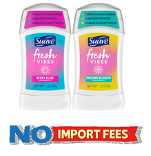 Suave Aluminum-Free Deodorant, Kids  Teen Girls    Fresh Vibes Berry Bliss  Awe