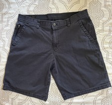 Weatherproof Mens Utility Zip Up Cargo Hiking Shorts Siz 36 Dark Gray Shadow