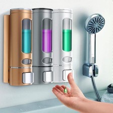 Soap Dispenser 400ml Pump Bathroom Head Shampoo Single Mounted Wall
