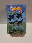 Hot Wheels 1997 Blue Angels VW Drag Bus, Vintage Limited Edition, w/Plastic Case
