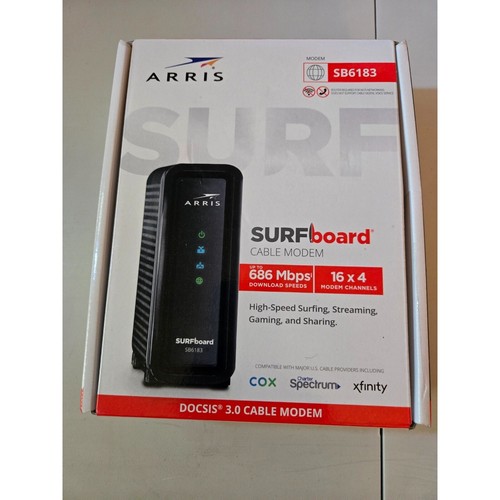 Arris Surfboard SB6183 Docsis 3.0 Cable Modem Open Box