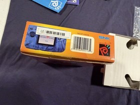 SNK Neo Geo Pocket Color Console CIB Ocean Blue Never Used