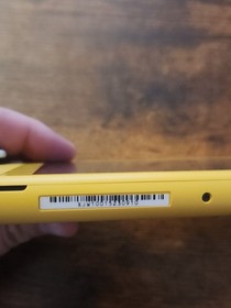 Nintendo Switch Lite HDH-001 Handheld Console Yellow Tested VG Condition 