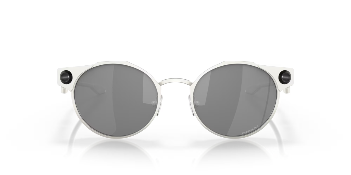 Oakley Sunglasses Deadbolt OO6046-0150 Satin Chrome Frame / PRIZM