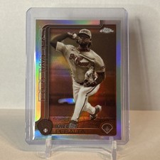 2025 Topps Chrome - Freddy Peralta #95 Sepia Refractor