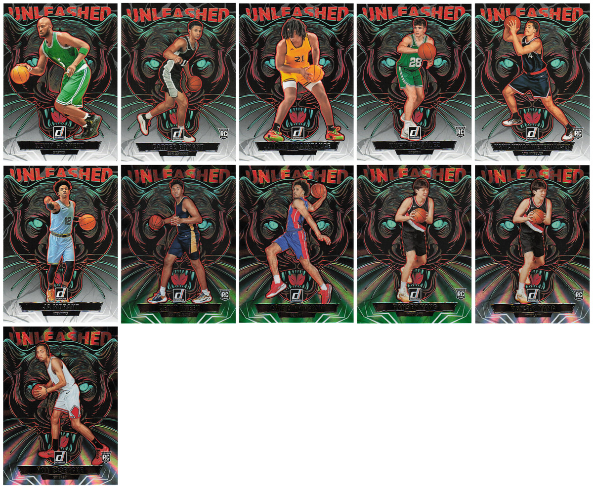 2025-26 Donruss Basketball UNLEASHED + Holo Green Lasers You Pick Cards🏀