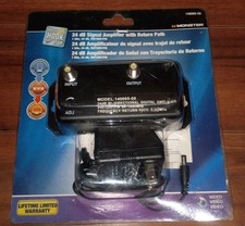 Monster Cavo Amplificatore di Segnale 75 Ohm 1 Ghz, 60 Hz Nero Cardato