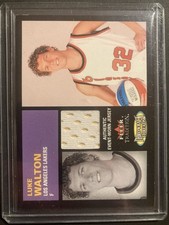 2003-04 Fleer Tradition Throwback Threads Event Used Jersey Luke Walton
