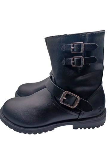 FRYE - Veronica Buckle (Little Kid/Big Kid) - Color Black - Girl's Shoes Size 3 - Picture 3 of 7