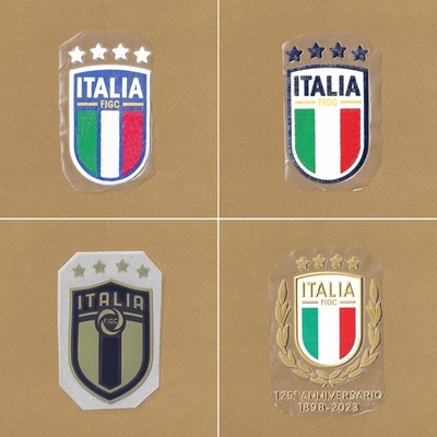 Italia FIGC Italy TPU Bügelbild Patch Aufnäher Logo Badge Thermoaufkleber