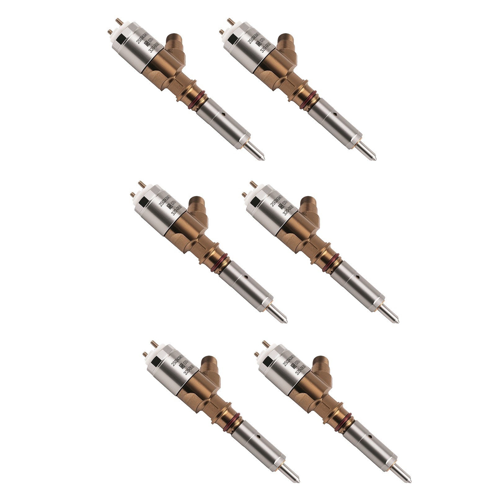Engine Injector Set for Caterpillar 320D GC C6.4 3200680 326-4700 thumbnail 14