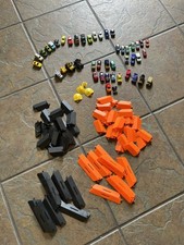 Huge Micro Machines Mini nascar Cars Trucks  track accessories Accessories Lot