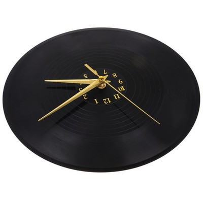Musikalische Wanduhr Schallplatten-wanduhr Nicht Tickende, Geräuschlose