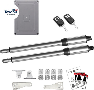 C01 Automatic Gate Opener with Remote Complete Kit for Swing Gate up to 440Lb 12