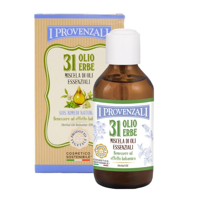 Olio 31 I Provenzali olio corpo alle erbe balsamiche massaggio pediluvio 100ml