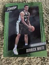 2017-18 Panini Prestige - Micro Etch Rookies Derrick White #28 Bright Green (RC)