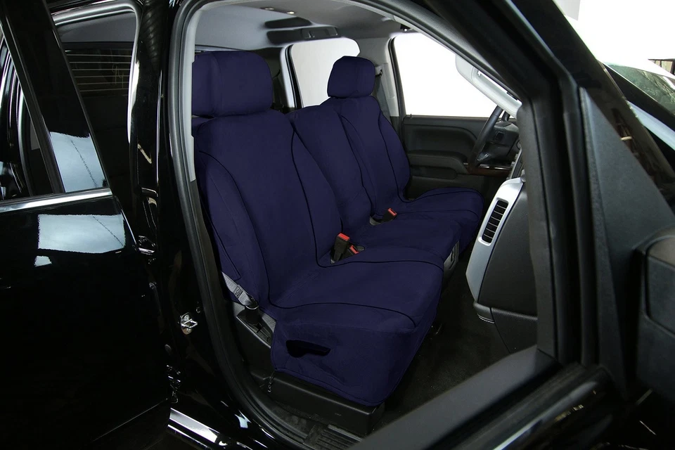 For Audi S3 24 Saddleman Windsor Velour 1st Row Blue Custom Seat Covers Foto 3 de 4