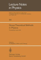 Group Theoretical Methods In Physics W. BeiglböCk (U. A.) Taschenbuch Xiii 1979