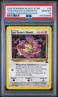 Pokémon Team Rocket's Meowth 18/53 Wotc Black Star Promo Pokemon League PSA 10