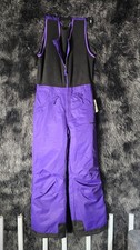 Arctix Kids Black Insulated Bibs Overalls Ski Snow Pants Youth L 14/16