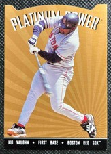 1995 SP Mo Vaughn #PP20 Platinum Power Red Sox Die Cut