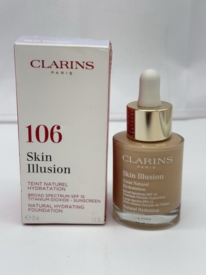 Clarins Skin Illusion Natural Hydrating Foundation #106 (1oz) - REF# 80039713