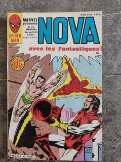 Comics Français Lug Semic NOVA N° 95 Spiderman / Iron Man