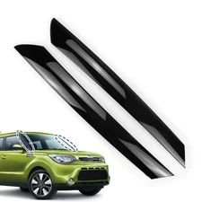 Exterior Molding Windshield A Pillar Outer Trim Garnish Driver Passenger Side...