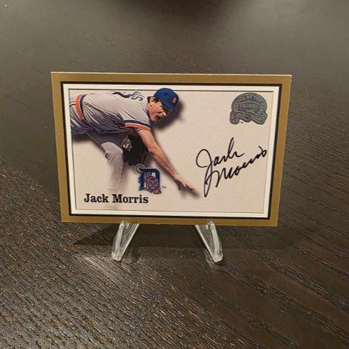 2000 Fleer Greats of the Game - Autographs Jack Morris (AU)
