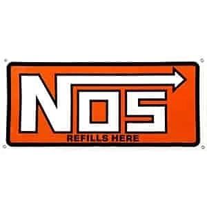 NOS 19304 NOS "Refills Here" Banner - Изображение 3 из 3