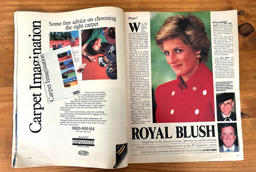 Sunday Times Magazine 9/9/1990 PAULINE COLLINS Madness RONALD REAGAN Nancy - Picture 7 of 10