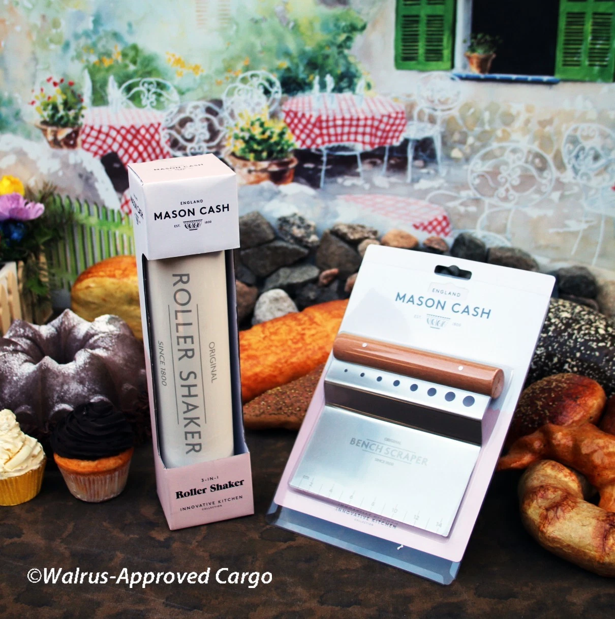 ANTHROPOLOGIE MASON CASH ROLLER SHAKER & BENCH SCRAPER -NIB- DOUGH WELL SPENT!
Opens in a new window