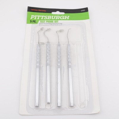 Test Probes Set of 4 for Circuits Electronics O-Rings Washers & Fine Detail Work