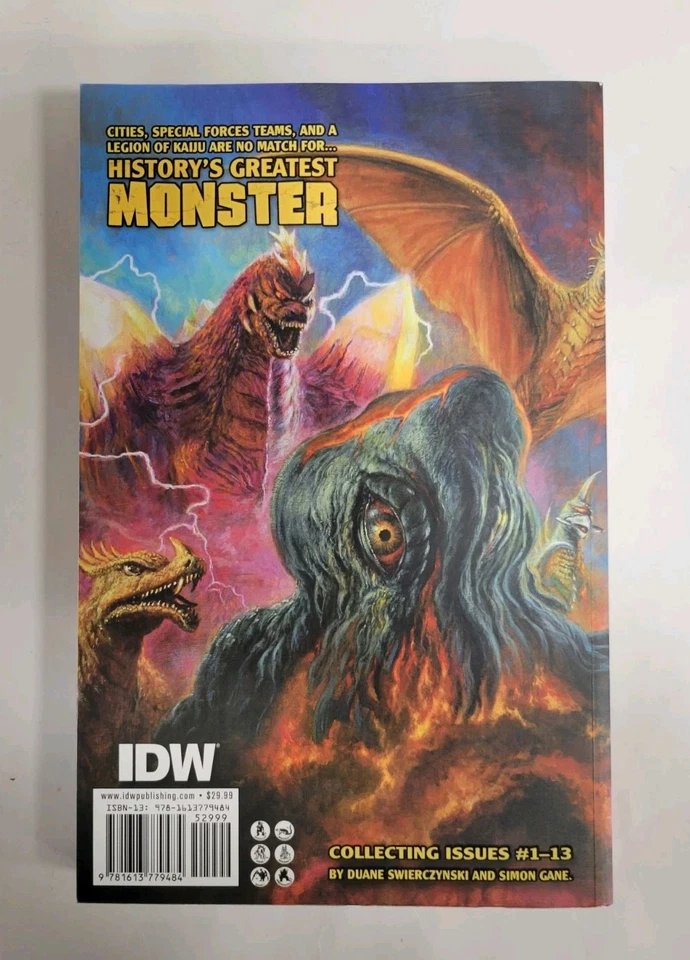 Godzilla - HISTORY'S GREAT MONSTER - IDW - Novela gráfica TPB Foto 2 de 2