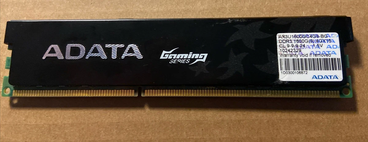 ADATA DDR3 SDRAM Computer Memory (RAM) 4 Modules for sale | eBay