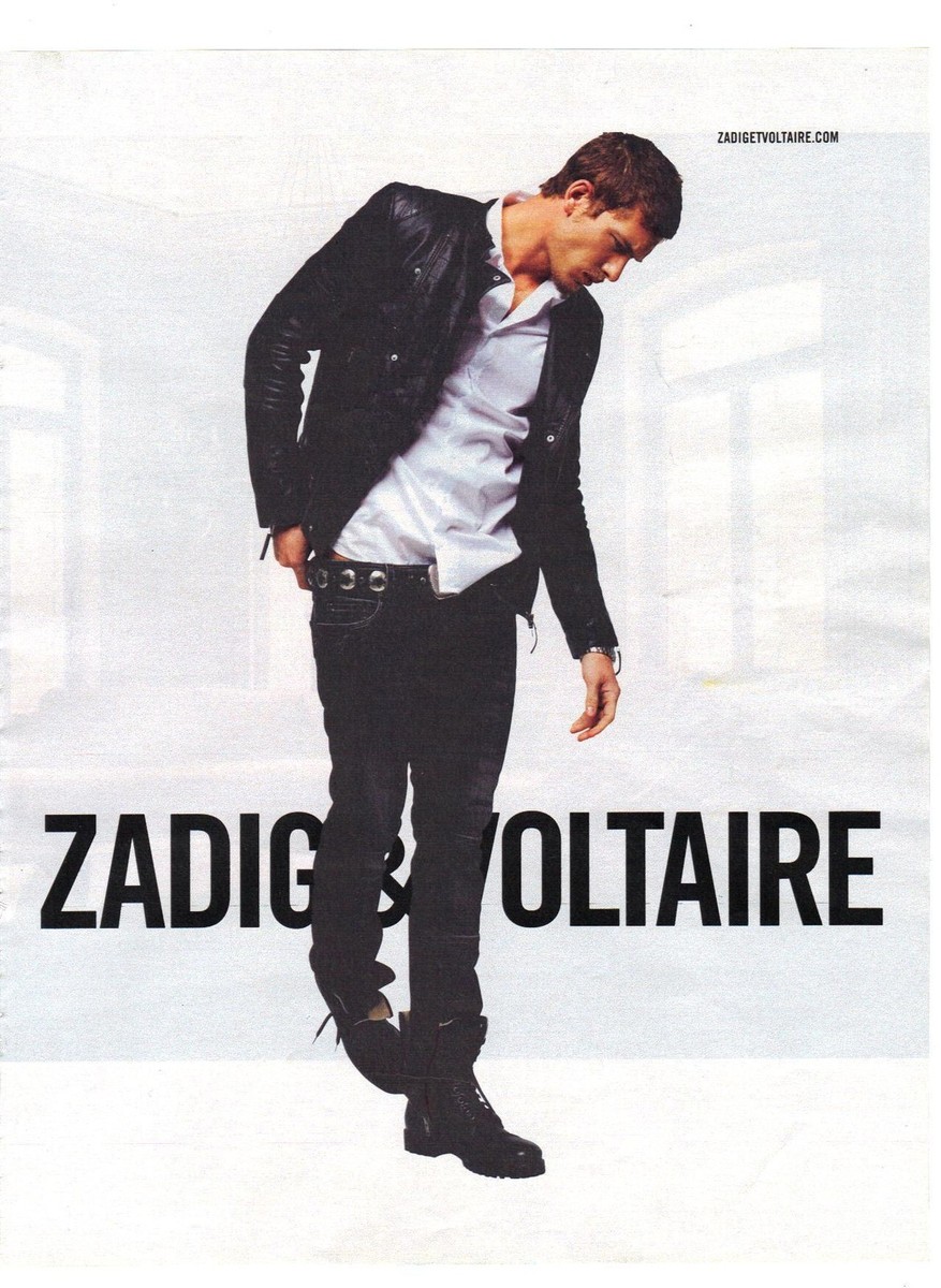 Couverture Bebe Zadig Et Voltaire PUBLICITE ADVERTISING 2011 ZADIG