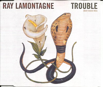 RAY LAMONTAGNE Trouble w/ MIX & Burn LIVE Europe CD single SEALED USA seller