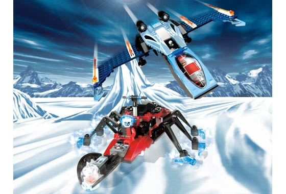 Lego Blue Eagle vs. Snow Crawler 4745 Alpha Team Minifigure